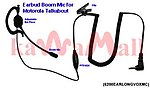 5X 62EARLONGVOXMC Ear Boom VOX PTT Mic for Motorola Talkabout Radio