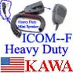 20X ICHNMNSPF Heavy Duty Mini Speaker Mic for Icom F