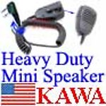 5X KWDHNMNSP Mini Heavy Duty Speaker Mic for Kenwood TK3107 TK