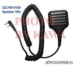 1X KWOODSPKR15 SPEAKER MIC FOR KENWOOD TK TH RADIO VHF UHF TK-270/370 2-Pin