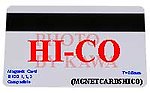 50x MGNETCARDSHICO 50X Glossy Blank Magnetic Stripe PVC ID Cards HiCo 1-3