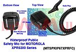 1X MTSPKIP67XPRFC WaterProof Speaker Mic for Motorola MOTOTRBO XPR-6300