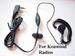 200X KEWOODEJ Earbud Ear Mic for Kenwood TK Radios