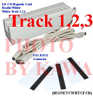 5x MGNETCWRTCFCB Magnetic Credit Card 3 Tracks Encoder Reader Writer