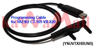 5X YSUVTXHBUSB USB Programming cable for Vertex CT-109 VX-820 VX-920