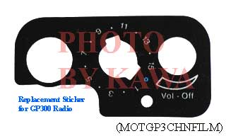 20x MOTGP3CHNFILM Replacement Sticker decal stencil for GTX800 GP300 NEW