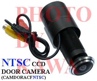 1X CAMDORACFNTSC Sony 1.7 PEEP HOLE Door Color Camera EYE 136 View NTSC