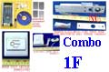 3X LCKOMBOPF Combo 1F Fingerprint Door Access Attendance Control & Bell & Switch & Deadbolt NC