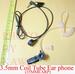 1X 35MMEARP Coil Tube Ear 3.5mm 4 Helmet MP3 & Motorola Radio Speaker