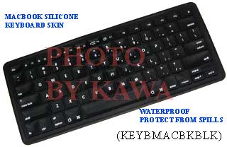 20x KEYBMACBKBLK Keyboard Silicone Skin Cover 13 13.3 MacBook Black
