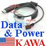 20X ETREXUSBPWDT 2in1 power + data cable for Etrex GPS