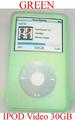 1X 30GBSGREN GREEN COLOR COVER CASE 4 IPOD 30GB VIDEO