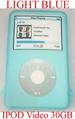 1X 30GBSLBLU LIGHT BLUE COLOR COVER CASE 4 IPOD 30GB VIDEO