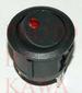1X RKRSRDTCPGABV ROUND 12V RED LED ROCKER SWITCH TOGGLE CAR SWITCH SPST