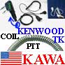 20x KWERCOILECON Econ Coil PTT EAr Mic for Kenwood TK3107