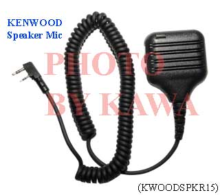 1X KWOODSPKR15 SPEAKER MIC FOR KENWOOD TK TH RADIO VHF UHF TK-270/370 2-Pin