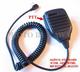 1X ICOMHMPTF Speaker PTT Mic for ADI ICOM MAXON ALINCO 90 Degree F Plug