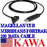 20x GPSMGLAN330USB USB PC Data Cable for Magellan Meridian/SporTrak series