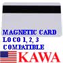 1000x MGNETCARDSLOCO Glossy Blank Magnetic Stripe PVC ID Cards LoCo 1-3
