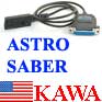 5X ASTROSB programming cable no RIB for Motorola ASTRO SABER RADIO