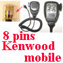 1X KEWOODCTB8B Kenwood Mobile radio speaker with 8 pins