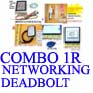1X LCKOMBOPR WaterResist RFID Control+NETWORK+signal Bolt Combo 1R 