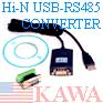 5x RS485USBHIAA USB to RS-485 RS-422 RS485 Converter Adapter Cable