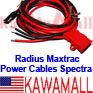 1x GM300PWRCBL POWER CABLE GM300 RADIUS MAXTRAC SPECTRA CDM GTX CM200