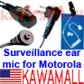 50X GP300DG Regular Surveillance Ear Kit SP10, SP21, SP50, GP68, GP88, GP88S, GP300, GP2000, P110 & P1225 series radios