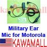 20X GP300JYDG Military Spec Coil Tube Ear Mic 4 Motorola GP300 HT1250 XTN