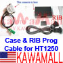 10X HTABE0RIB Program Cable & RIB (w/ case) for Motorola HT1250 HT750 HT1550