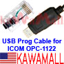 1X ICOMUSBMBCB USB Program Cable for Icom Mobile Radio NEW