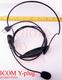 20X ICOMYTSTD Wire Headset Mic 4 ICOM Radio Y-plug