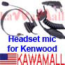 1X KNWDHS1SP Headset Speaker Mic for Kenwood TK 350 TH Radio