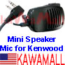 1X KRSPMINI Mini Speaker PTT Mic Kenwood TK-350 370 Radio KMC-17