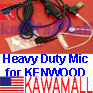 1X KSVEV2 Ver 2 Coil Tube Mic Kenwood TK-350