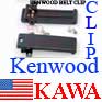 20X KWDCLIPTKTH Belt Clip Plastic for KENWOOD TK-280