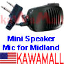 1X MDRESP90D Mini Speaker with F plug for Midland AVP1 radio