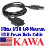 5X MIO168USBPWR USB Sync Charger Cable for Mitac Mio 336 168
