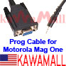 1x MOTMAG1A8CBL Radio Programming Cable for Motorola MAG ONE A8 BPR40