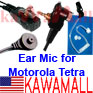 5x MOTMTH800V2 V2 Ear mic for Motorola Airwave Tetra MTH600 MTS850 NEW