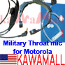 1X MT62AJYDG Military Throat Mic 53727 for Motorola T7200 Talkabout Radio