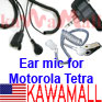 1x MTH800CTEM Ear Mic for Sepura MTH600