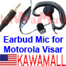 50X MVSVRGEB Reg Ear Mic for Motorola Visar HT1000