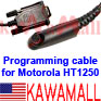 5X PC1LNH11 Program Cable 9-pin serial Motorola HT1250 HT750 HT1550