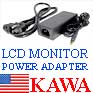 1x POWERLCD12VADAP Power Supply Cable AC Adapter 12V 5A for LCD Monitors