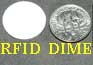 100X RFIDDIMEWT RFID Dime