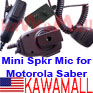 1X SBHMA Mini Speaker Mic NMN6128C for Motorola SABER & ASTRO SABER