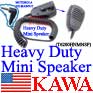 1X T6200HNMNSP Heavy Duty Mini Speaker for Motorola Talkabout T7200