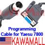 5X YSU7800DB9 Programming cable for Yaesu FT-7800